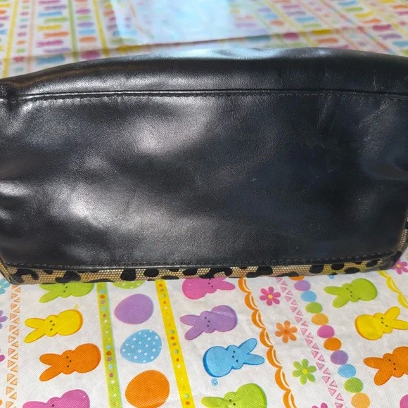 Gold Leopard Print Cosmetic Bag - Picture 6 of 7